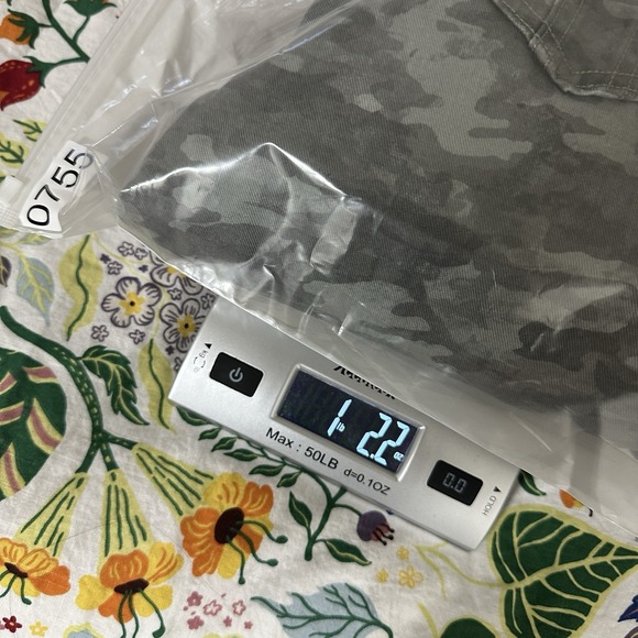 Spanx Stretch Twill Ankle Cargo Jogger Pants Womens Medium Stone Wash Camo - Picture 11 of 11